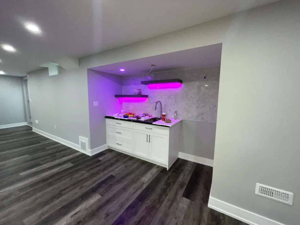 Basement music studio in Brampton, basements by CNG Contracting (photo 14)