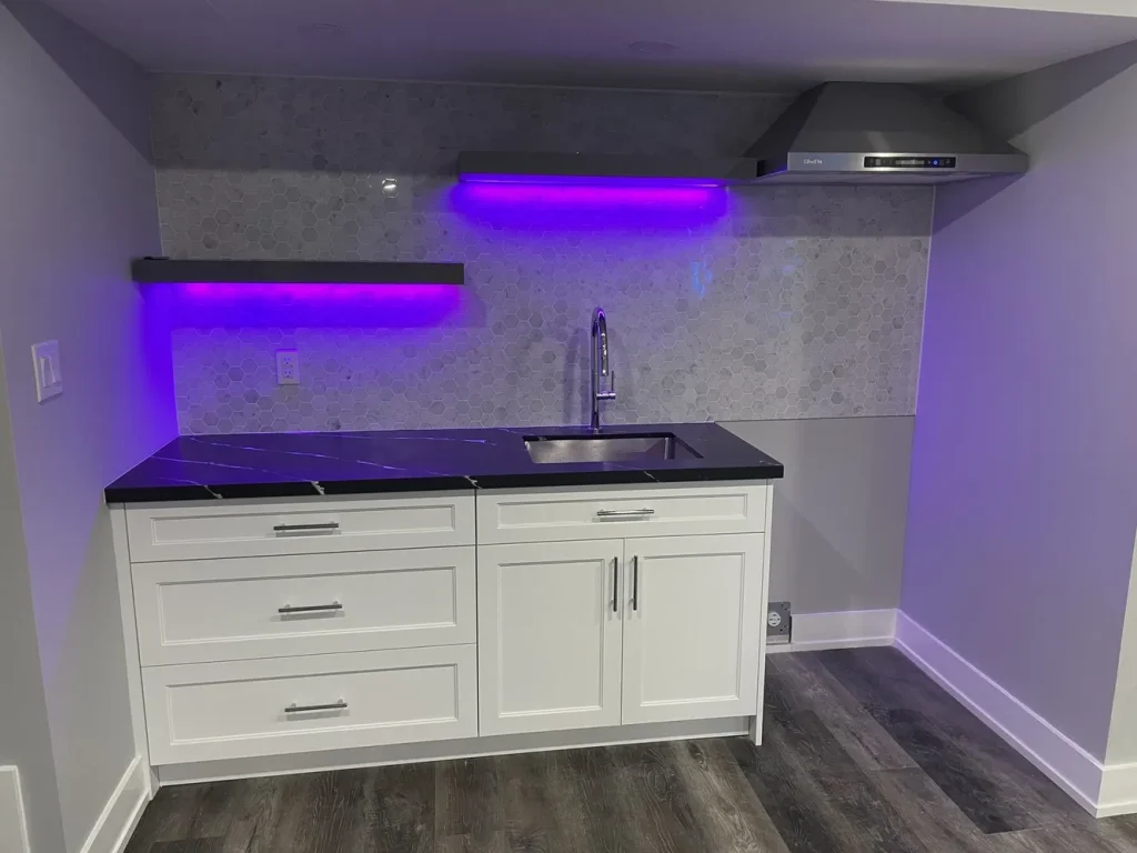 Two-bedroom basement apartment in Brampton, basements by CNG Contracting (photo 3)
