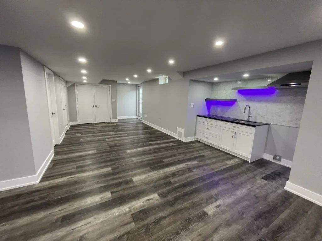 Two-bedroom basement apartment in Brampton, basements by CNG Contracting