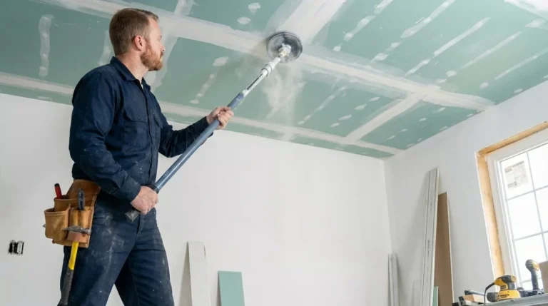 Professional Ceiling Crack Repair Toronto restoring smooth finish by CNG Contracting.