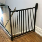 Professional Child Safety Gates & Rails Installation Toronto securing staircase by CNG Contracting.