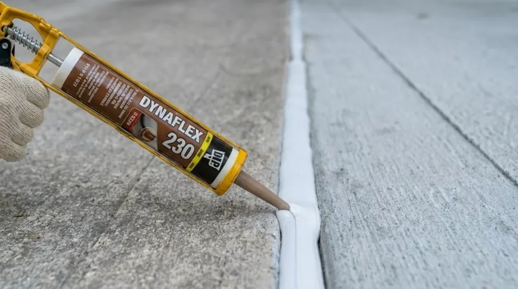 Professional Concrete Joint Caulking Toronto sealing driveway expansion joints by CNG Contracting.