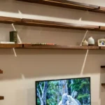 Professional Custom Functional Wall Shelving Toronto installation for storage by CNG Contracting.