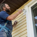 Professional Exterior Siding & Porch Painting Toronto applying weather-resistant coating by CNG Contracting.
