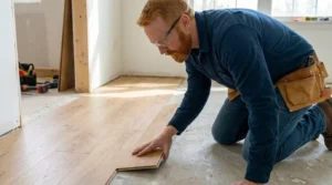 Hardwood, laminate and vinyl flooring installation
