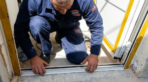 Interior and exterior door installation