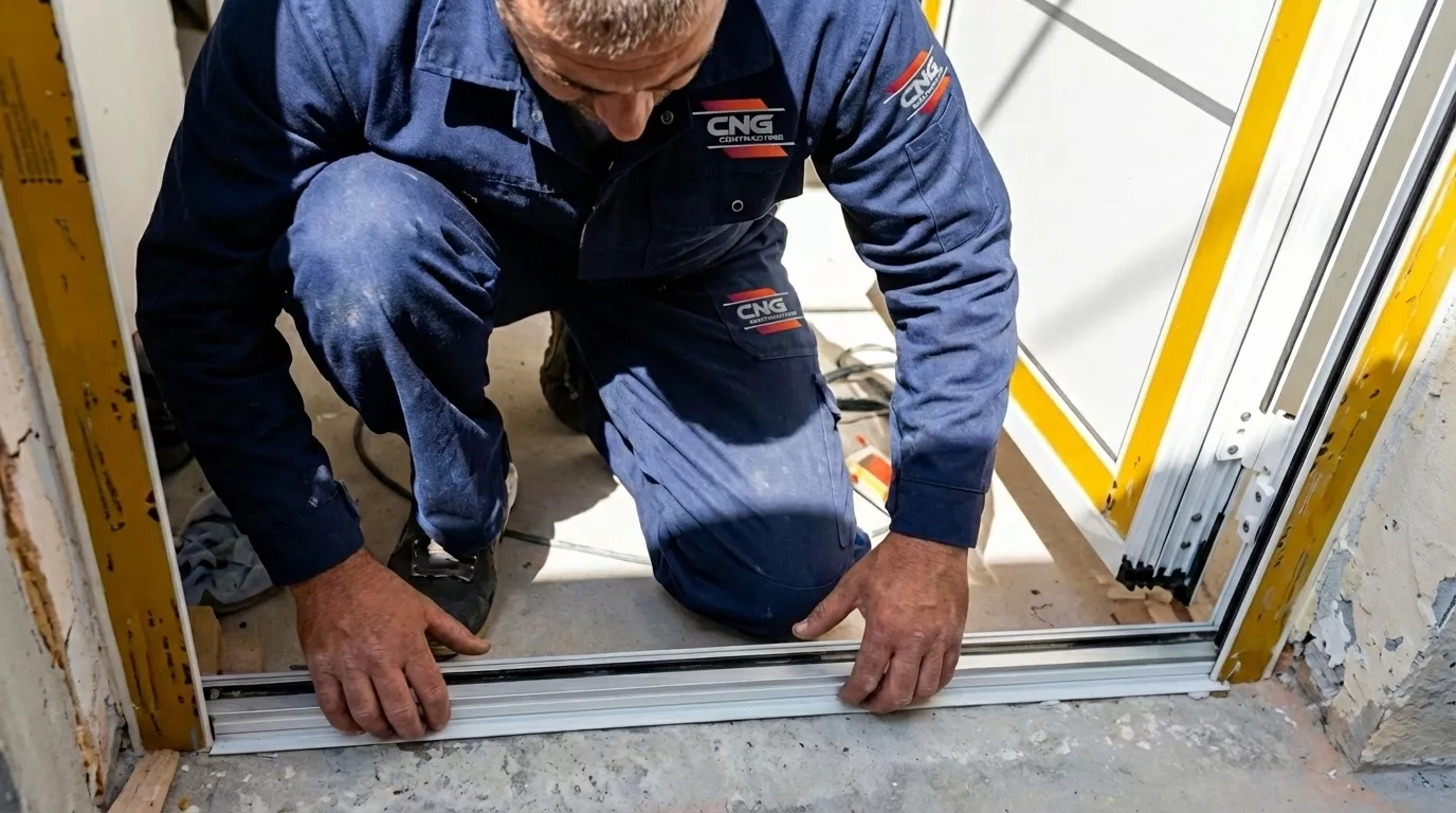 Interior and exterior door installation
