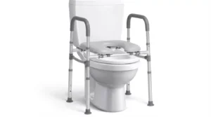 Raised toilet seat installation