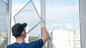 Window and door screen repair