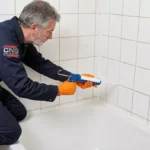 Professional replacement of silicone around tubs and showers for a watertight seal in Toronto. Silicone Around Tubs & Showers