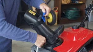 Snow blower prep and set-up