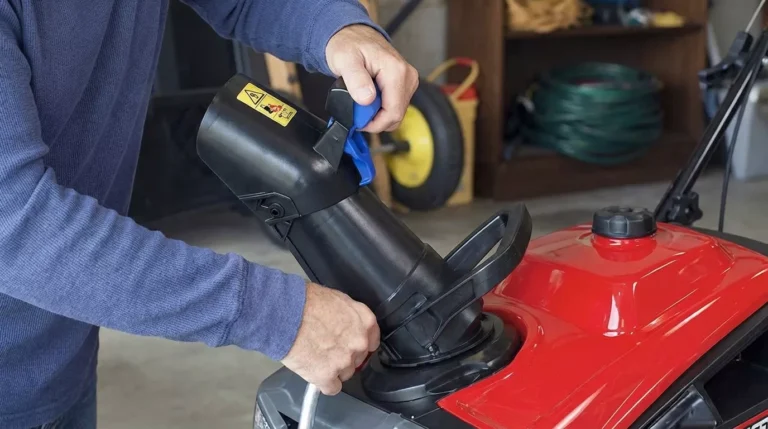 Professional Snow Blower Storage & Setup Toronto organizing garage space by CNG Contracting.