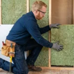 Professional Soundproofing Installation Toronto adding acoustic insulation to wall by CNG Contracting.