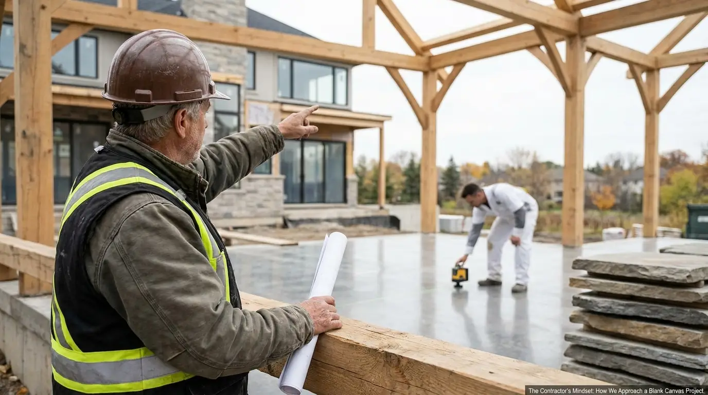 discover the contractor's mindset and how we tackle blank canvas projects with creativity, strategy, and efficiency to deliver exceptional results.