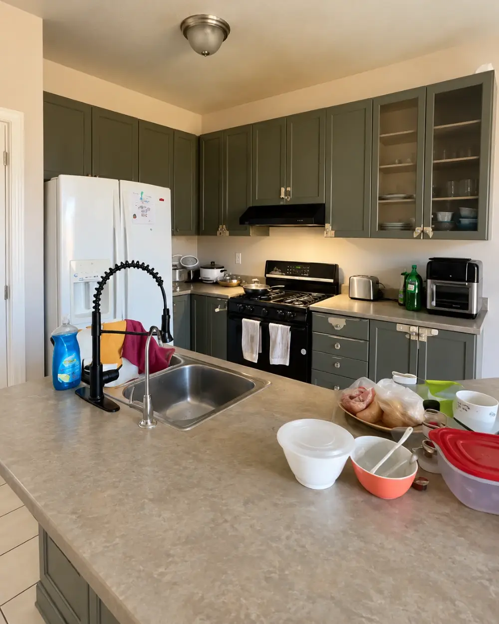 Kitchen before the renovation